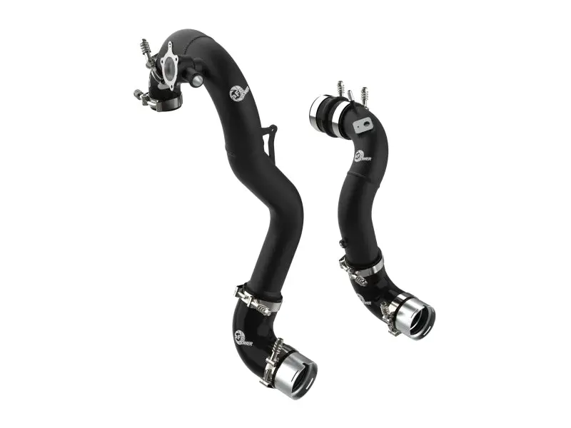 Afe  Bladerunner Alum Hot/Cold Charge Pipe Kit - 2021+ Ford Bronco L4-2.3L (T) - Black - Afe46-20574-B 1
