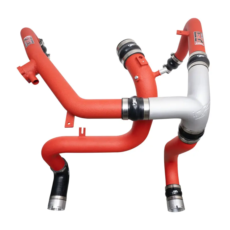 Injen Ecoboost Ses Intercooler Pipes - Wrinkle Red - 2021+ Ford Bronco - Injses9301icpwr 1