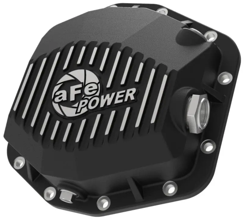 Afe Power W/ Dana M220 Differential Cover Black Street Series W/ Machined Fins - 2021+ Ford Bronco  - Afe46-71290B 1