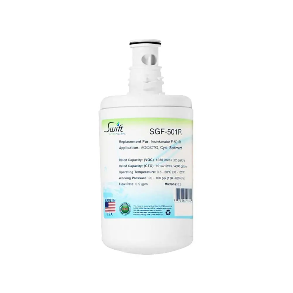 Sgf-501R Compatible Under Sink Water Filter For Insinkerator F-501R 1