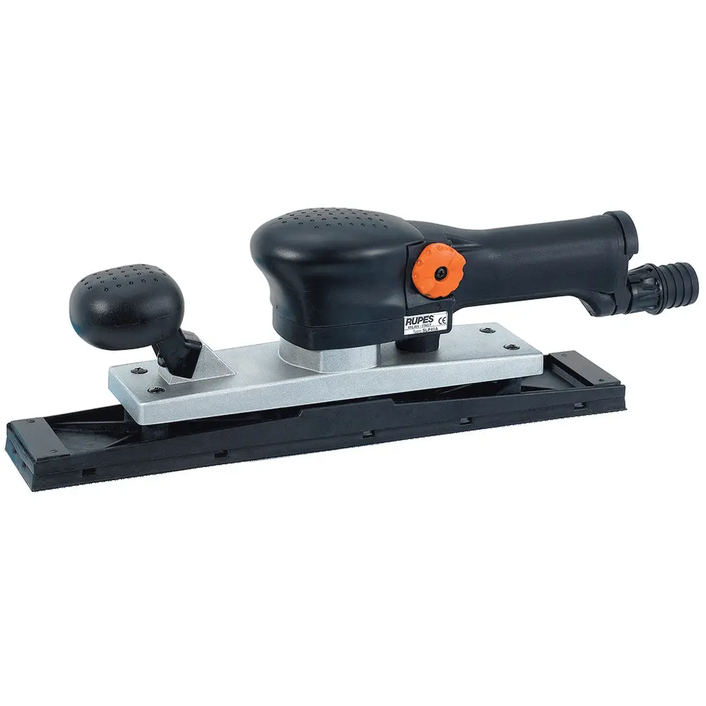 Rupes Pneumatic Orbital Board Sander 70X400mm Velcro Pad  5Mm Orbit (Central Vac) [Slp41a] 1