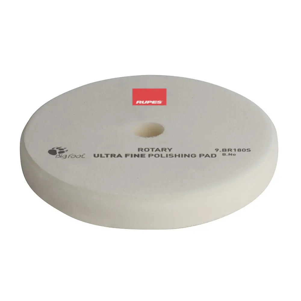 Rupes Rotary Ultra-Fine Polishing Foam Pad 155/160Mm - White [9.Br180s] 1