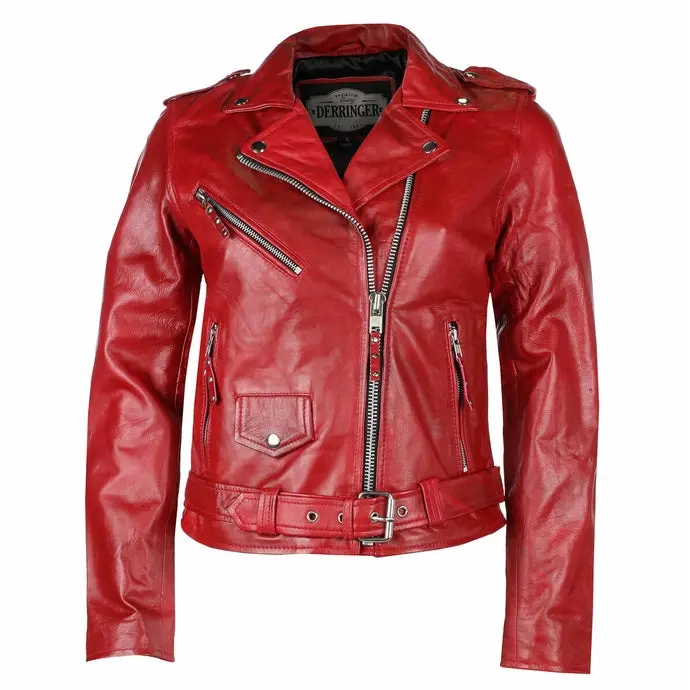 Ladies Derringer Jacket Red 1