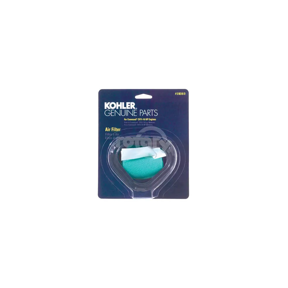 Carded Oem Air Filter Kit Kohler 1