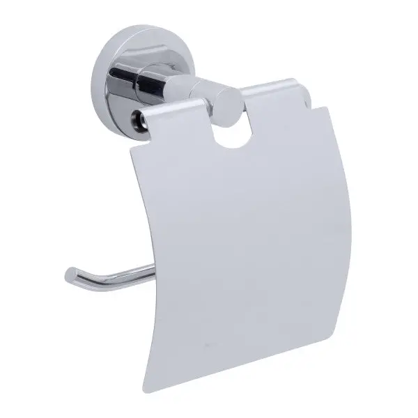 Ambassador Marine – Elina- Single Post Toilet Paper. Holder W/Lid Chrome – 130-1901-Cp 1