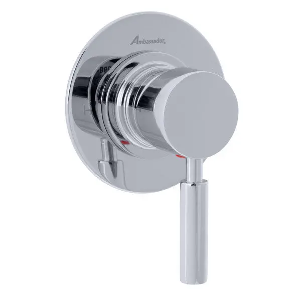 Ambassador Marine – Aviani- 1H Shower Mixer, Thin Wall-Mount Chrome – 134-0732-Cp 1