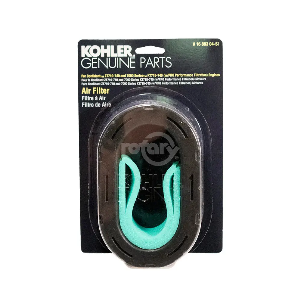 Carded Kohler Oem Air Filter Kit 16-883-04-S1 1