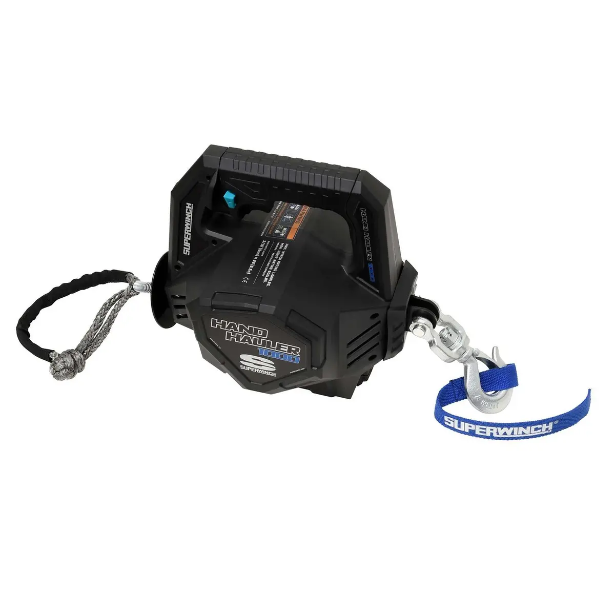 Hand Hauler 1000 1000Lb 24V Dc Winch Black - 1710001 1