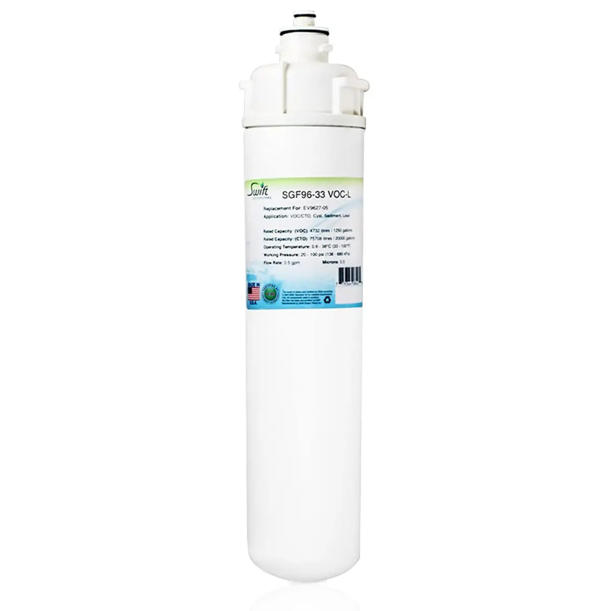Sgf-96-33 Voc-L Compatible Food Service Filter For Everpure Ev9627-05 1