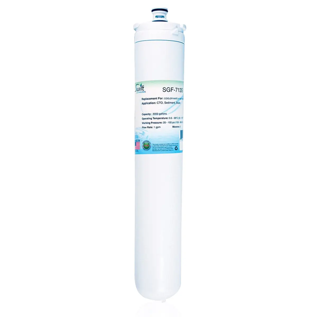 Sgf-713S Compatible Reverse Osmosis System Filter For Cooler Mate Psqc1 1