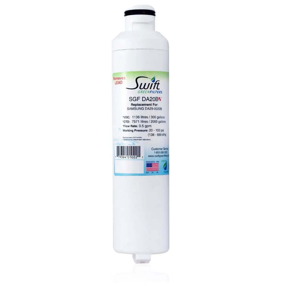 Samsung Da29-00020B, Da29-00020A & Haf-Cin/Exp Compatible Pharmaceutical Refrigerator Water Filter 1