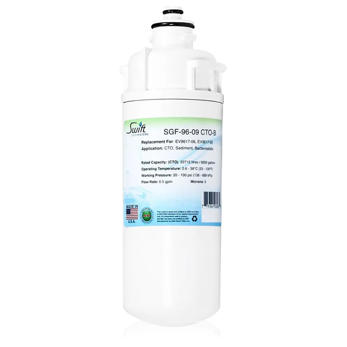 Sgf-96-09 Cto-B Compatible Office Filter For Everpure Ev9617-06 1