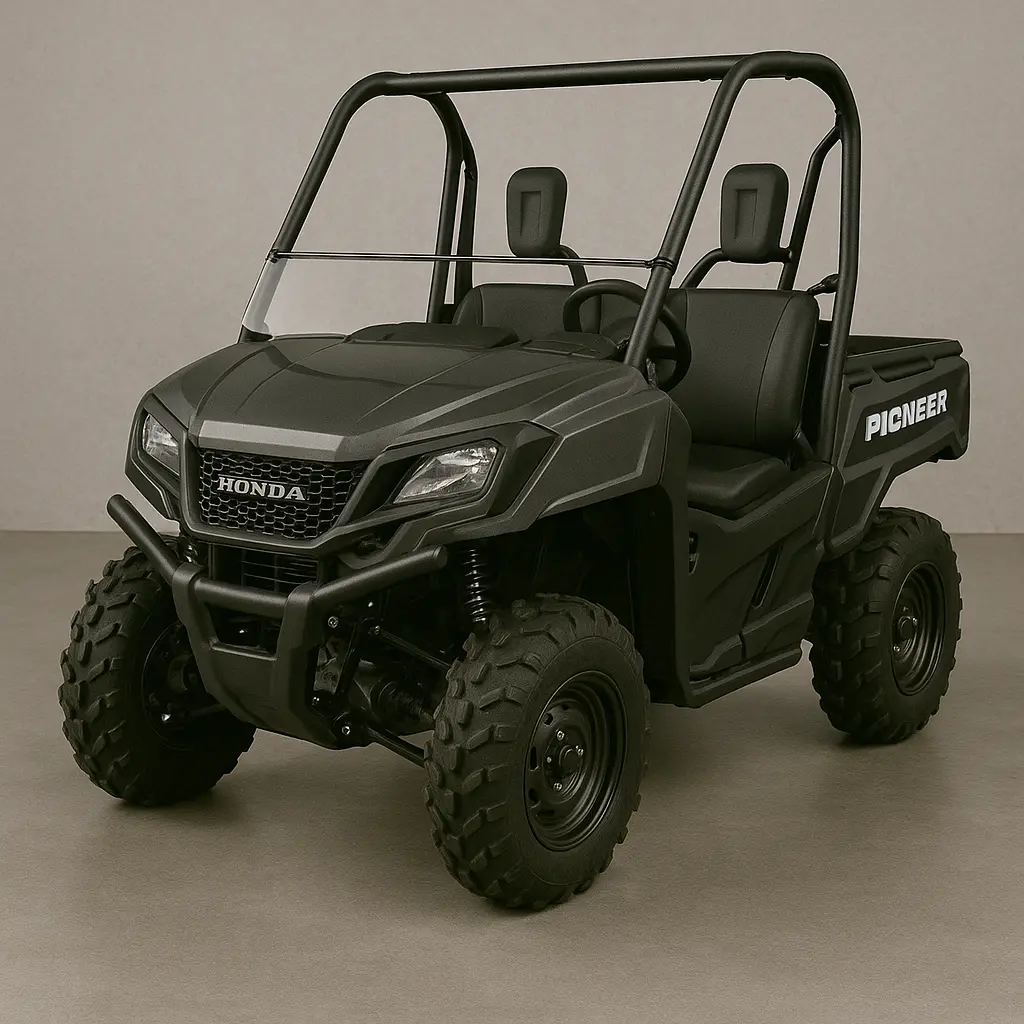 2021+ Honda Pioneer 520 Tilting Utv Windshield - For Soft Or No Top (Tk00322, Tk00323 & Tk00624) 1
