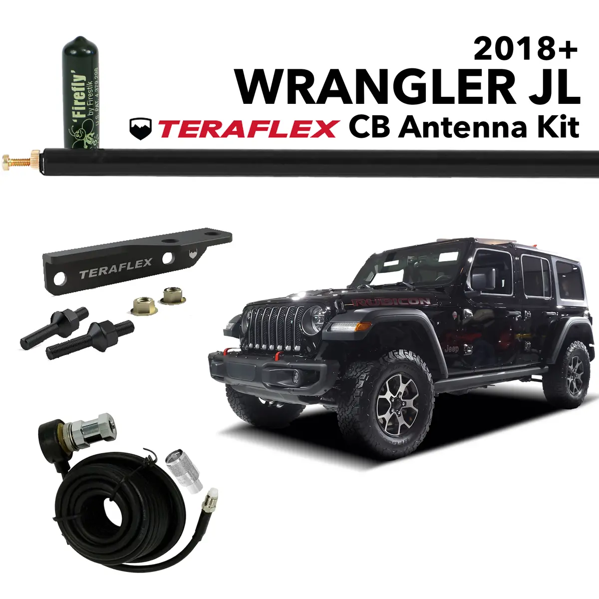 2018+ Jeep Jl & Gladiator Cb Antenna Kit 1