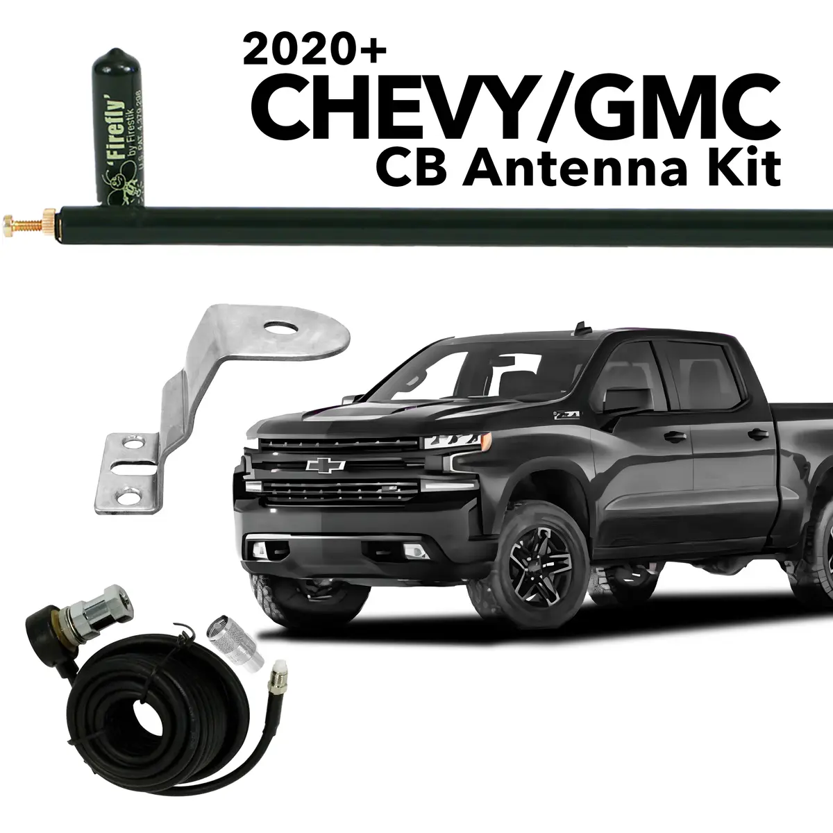 2020+ Chevy Gmc Cb Antenna Kit 1