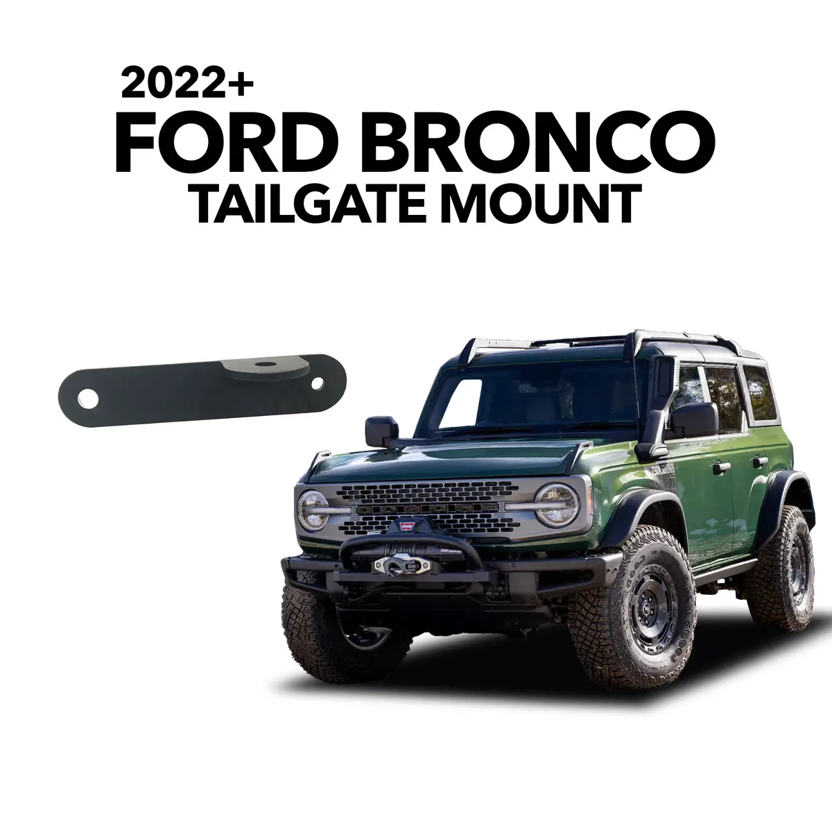 Ford Bronco Cb Antenna Mount (2022+) 1