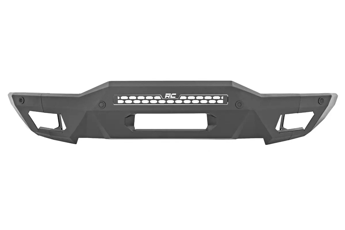 Rough Country Front Bumper Modular Full Wings 2021+ Ford Bronco  - 51073 1