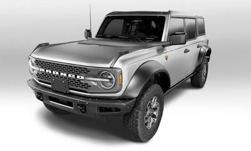 Bushwacker Extend-A-Flares 4Pc - Black -2021+ Ford Bronco 4-Door - Bus20961-02 1