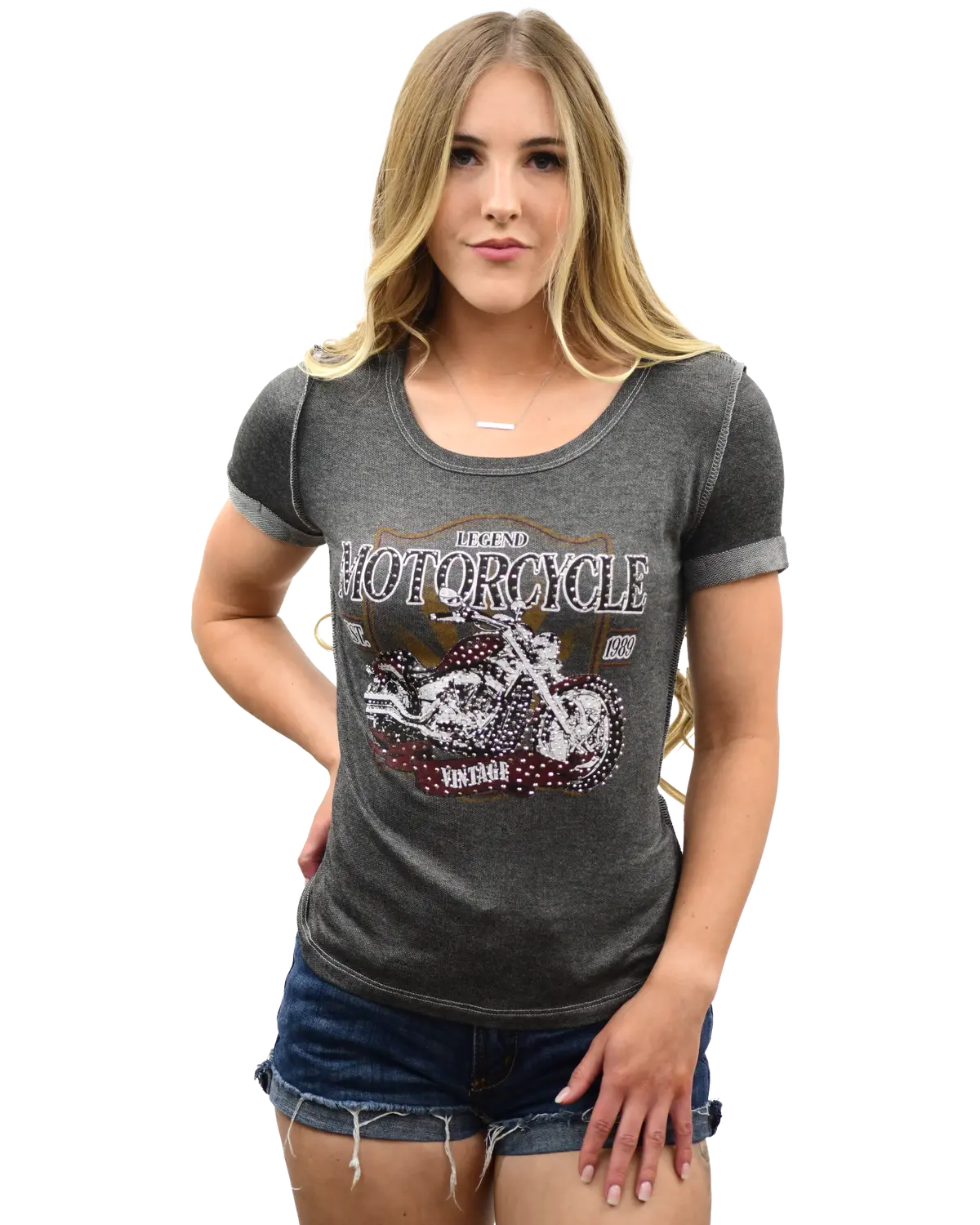 Ladies 1989 Motorcycle Legend Shirt 1