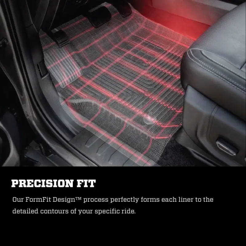 Husky Liners X-Act Contour Front & 2Nd Seat Floor Liners (Black) -2021+ Ford Bronco Sport- Hsl51891 2