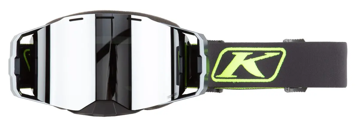 Klim Edge Goggle - Focus Asphalt Hi-Vis Dark Smoke Silver Mirror 1