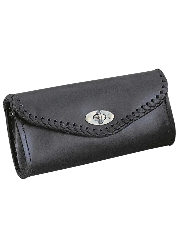 Windshield Bag With Braid Black 1