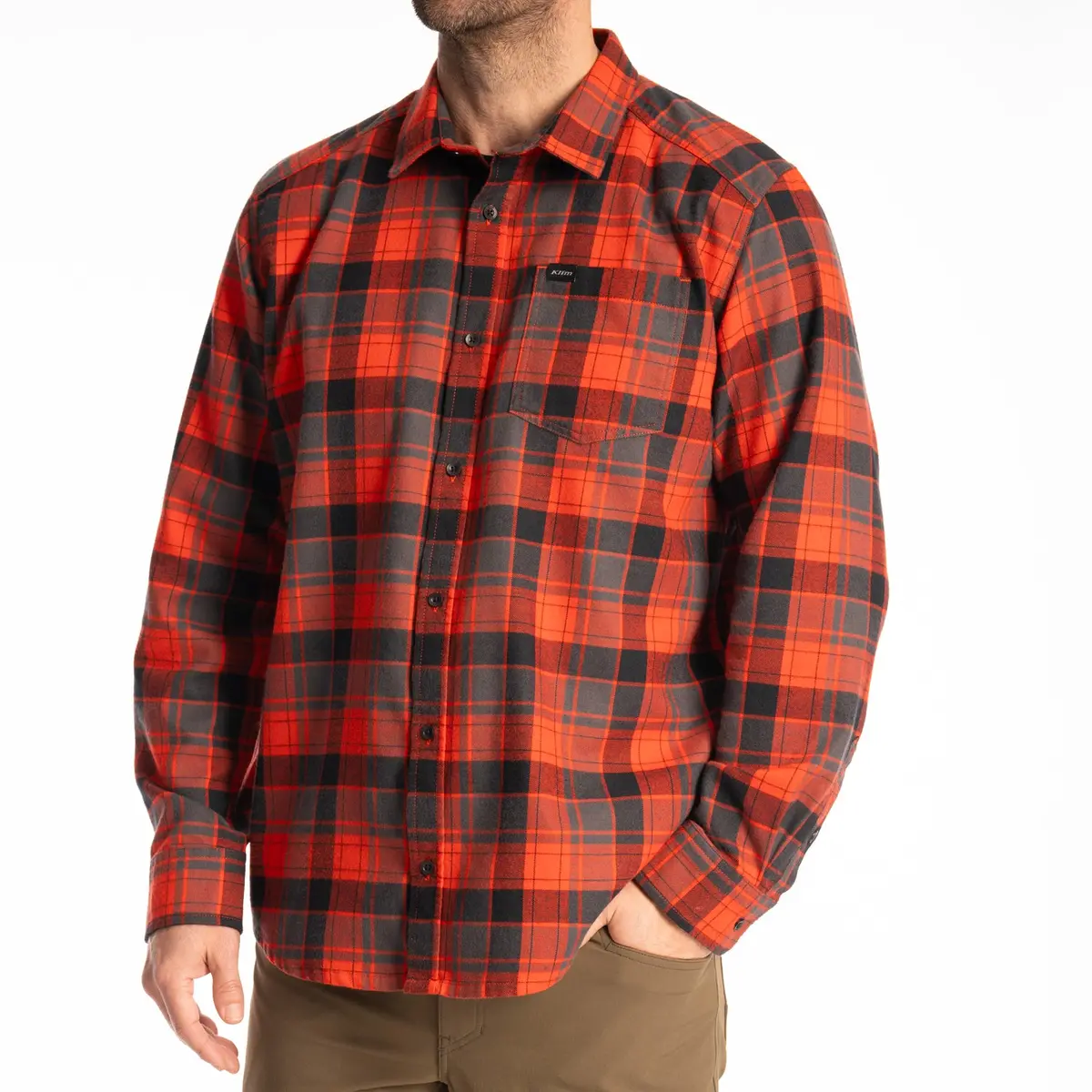 Klim Cottonwood Midweight Flannel Shirt 1