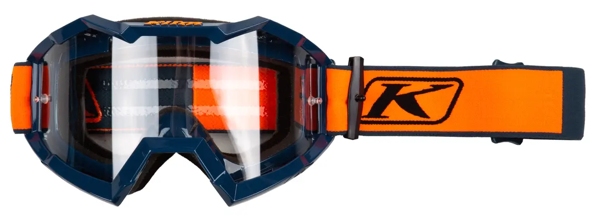 Klim Viper Off-Road Goggle (Strike Orange Clear Lens) 1