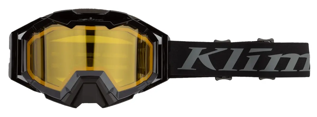 Klim Viper Pro Snow Goggle - Vanish Black - Yellow Tint 1