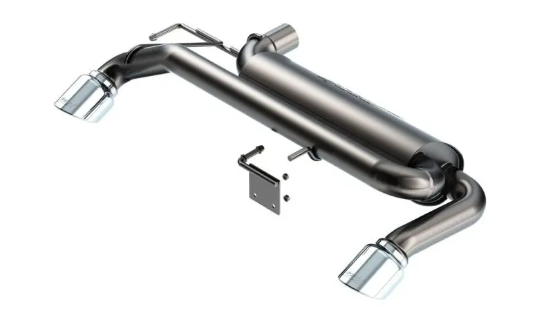 Borla  4Wd S-Type Axle Back Exhaust W/ Bright Chrome Tips -2021+ Ford Bronco 2.3L- Bor11974 1
