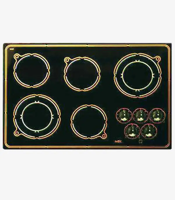 Swift Canada 5 Burner Electric Cooktop 30" Ceramic Surface Black Made In Canada, Cer750c240 1