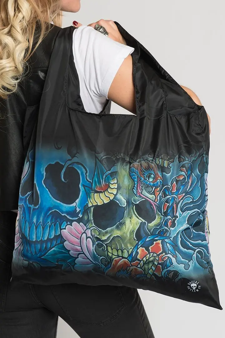 Recycle Bags Skulls 1