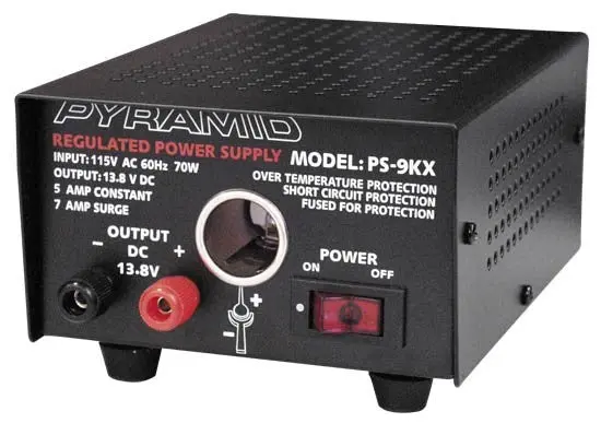 5-Amp Power Supply With Cigarette Outlet 1