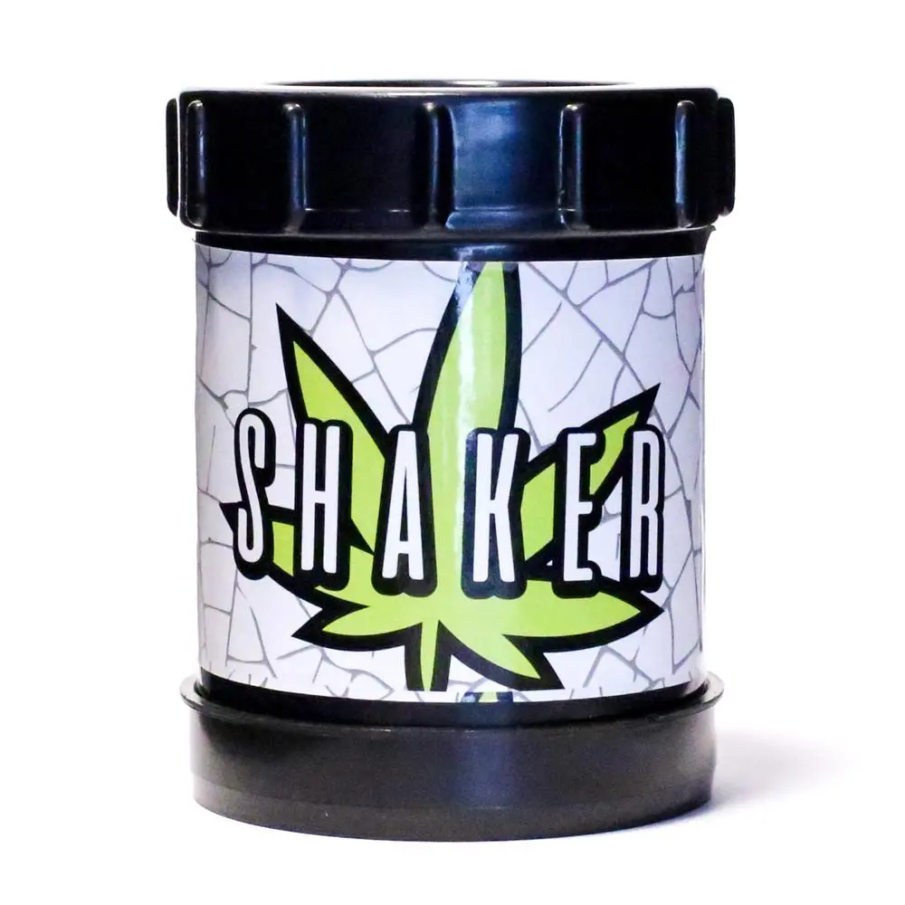 Shaker - Acrylic 85Mm X 110Mm 3 Part With Screen Black 1