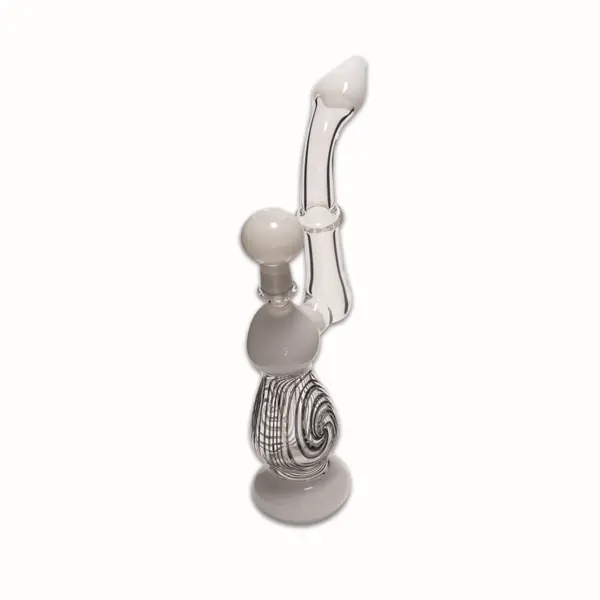 Oil Burner Glass Bubbler - Spiral 1