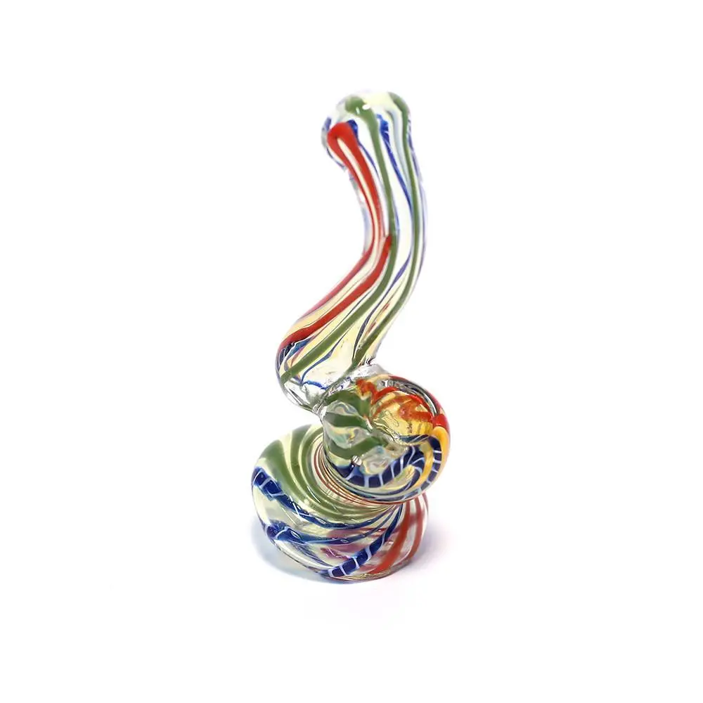 The Sucker Glass Bubbler (Red| Green & Blue) 1