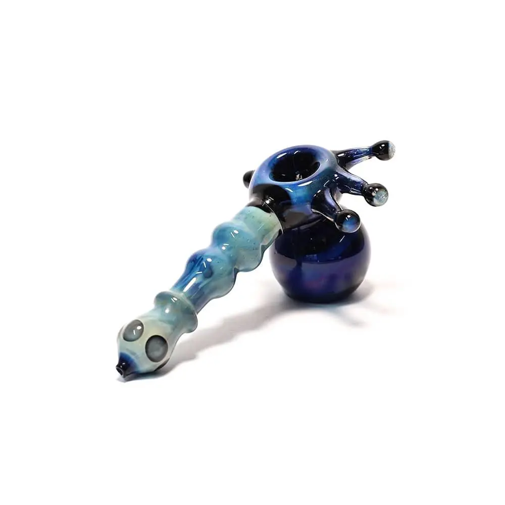 Pipe - Glass Hammer Pipe Vrs Blue Eyelashes 1
