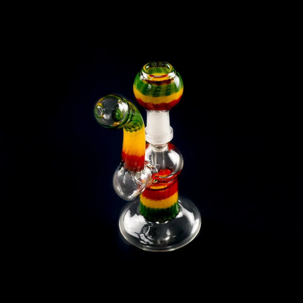 21Cm Rasta Dab Setup Glass Bubbler 1