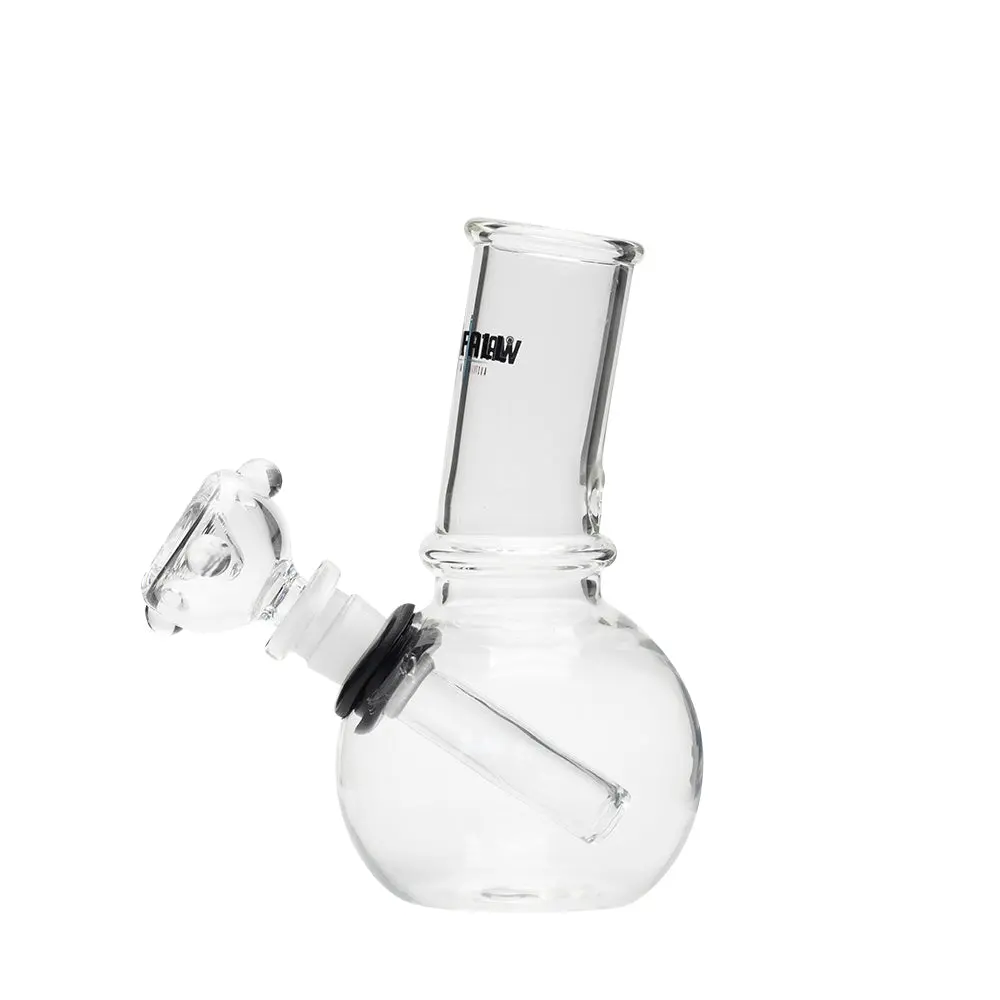 Waterfall Cannon Highbrid Series Glass Bong - Black 1