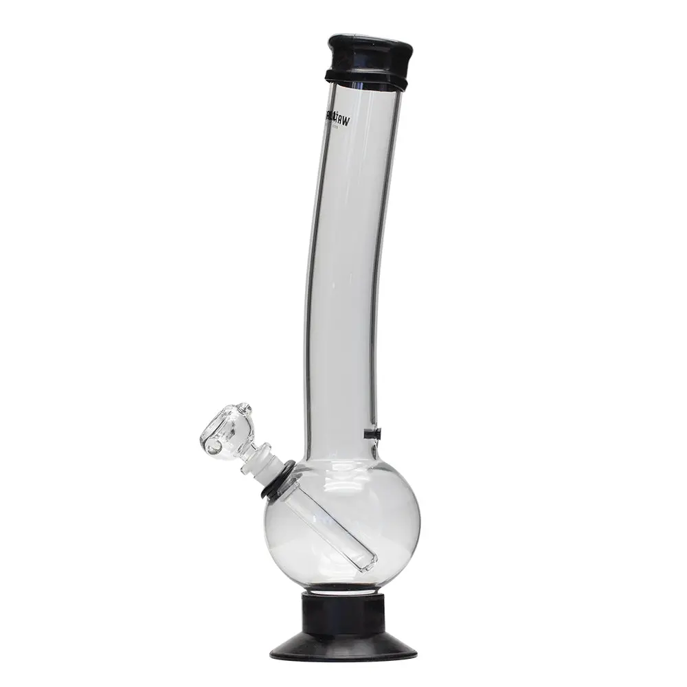 Waterfall Terminator Highbrid Series Glass Bong - Black 1