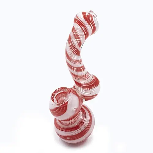 G Bubbler Sml Wht Red Stripes 1