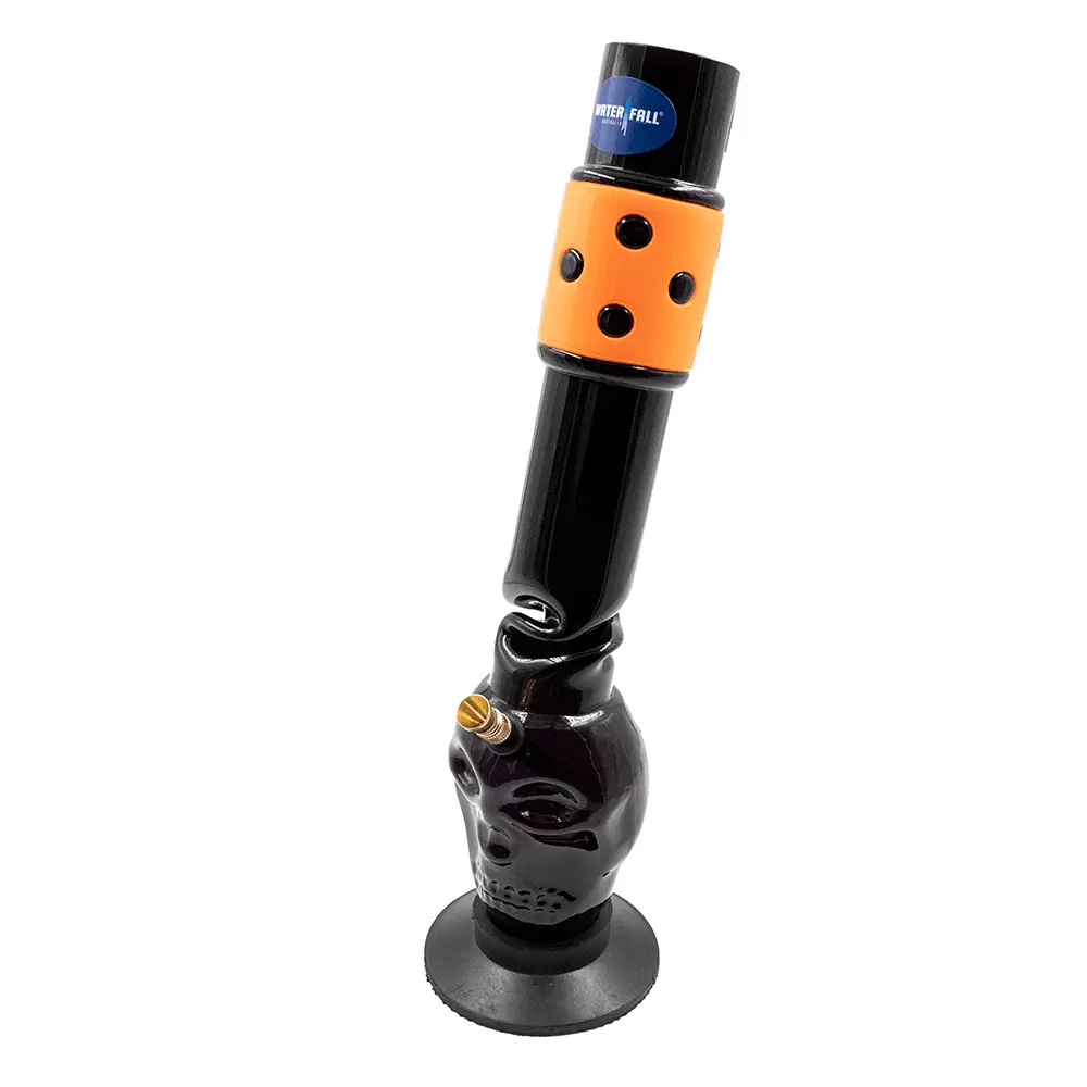 Black Skull Acrylic Bong 1