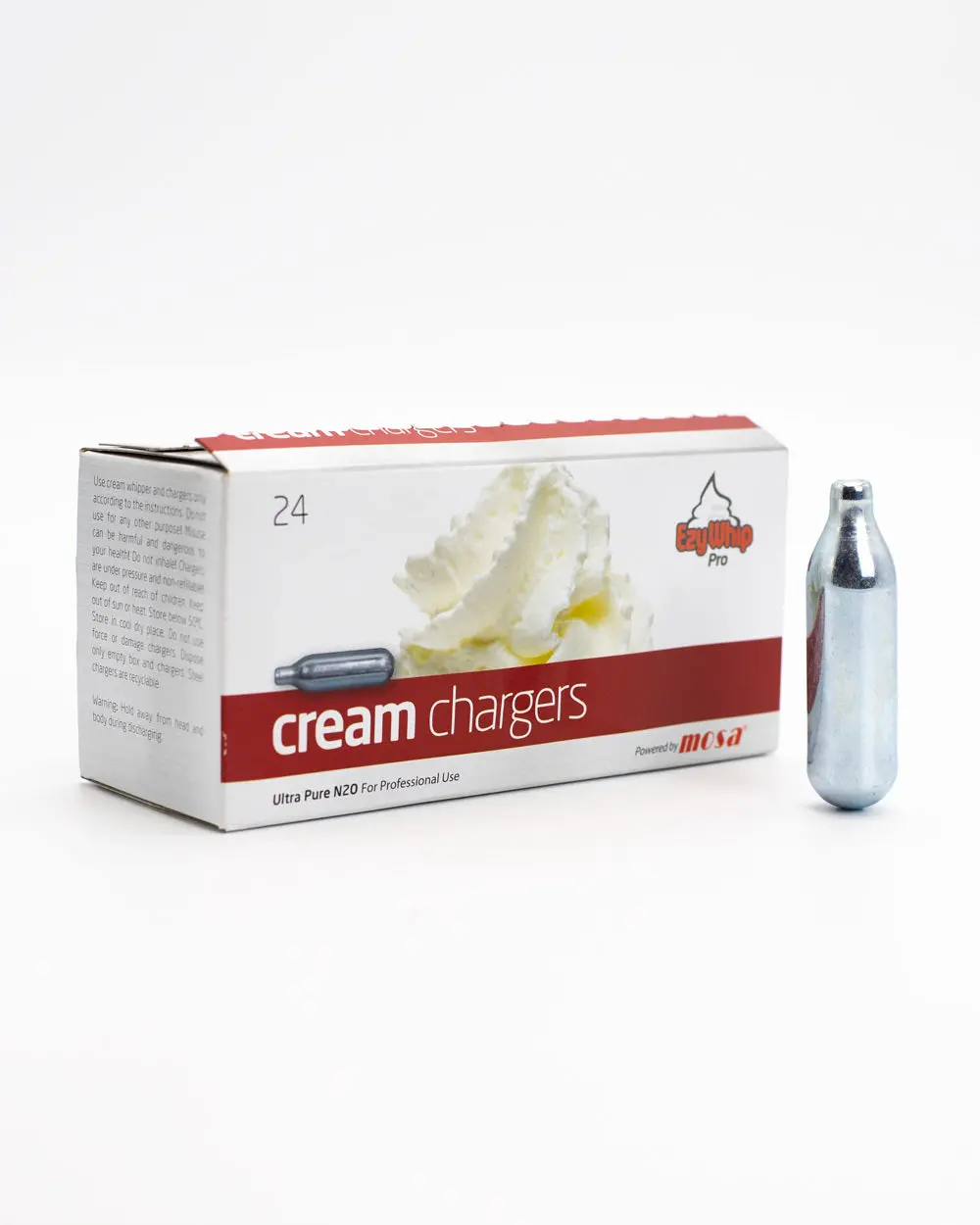 Ezywhip Pro Cream Chargers - 24 Pack 1