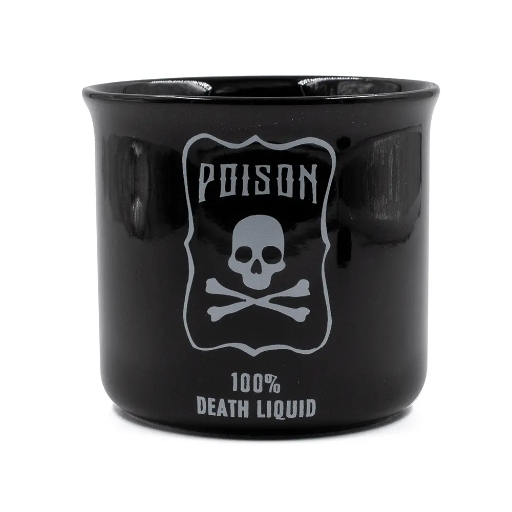 Poison 100% Death Liquid Black Mug 1