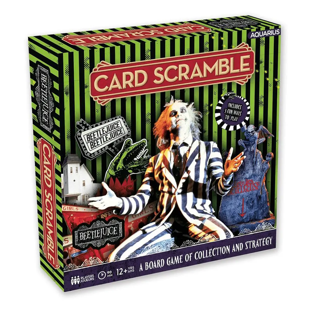 Games - Beetlejuice Card Scramble 1