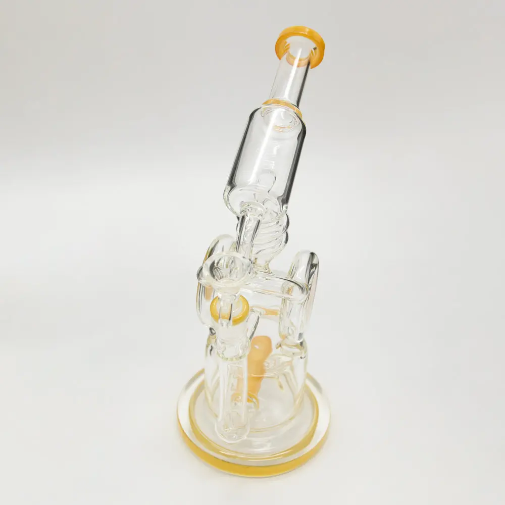 Microscopium Glass Bong - Yellow 1