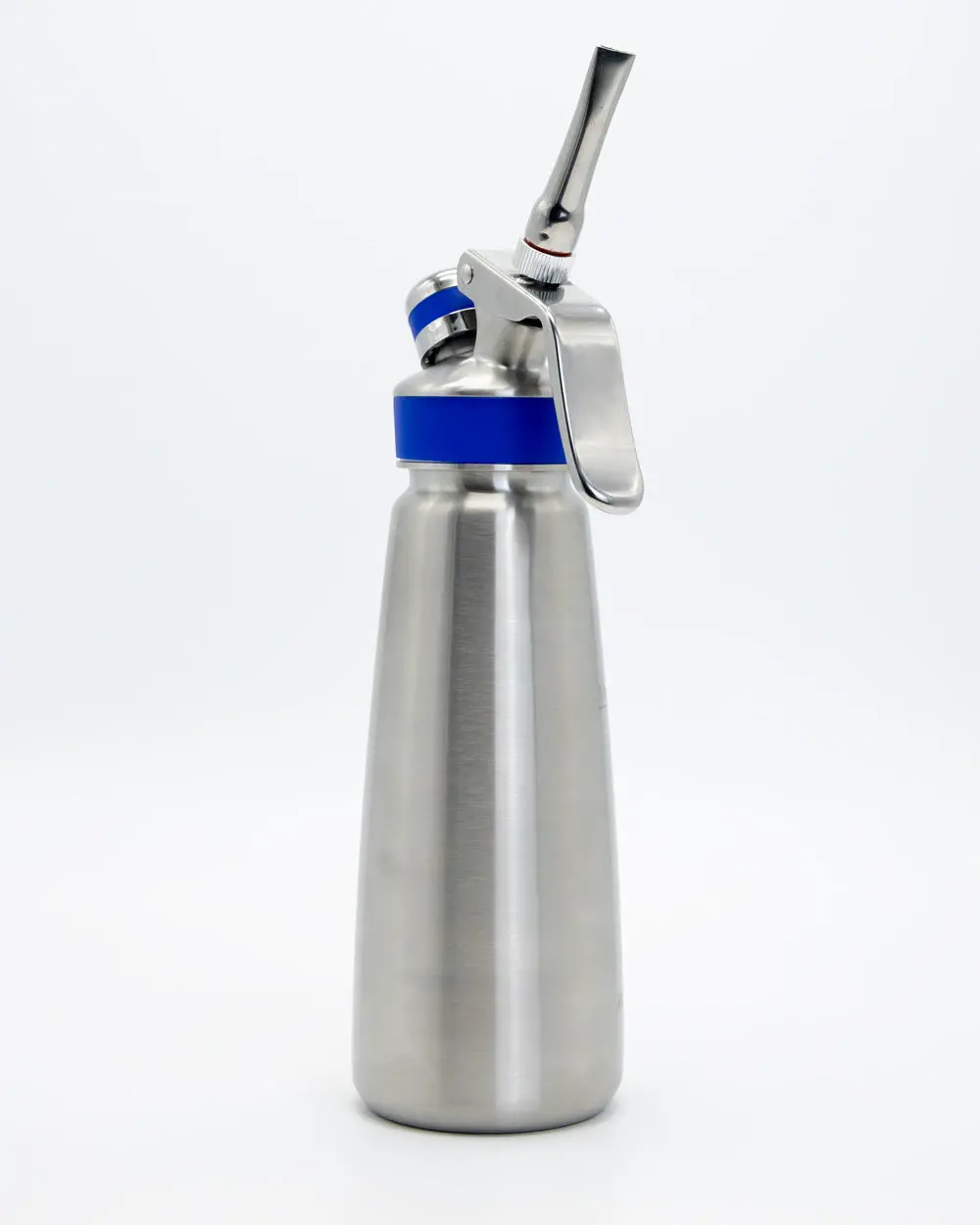 Mosa Nitrogen Dispenser Master Whipper Stainless Steel With Blue Accent 0.5L 1