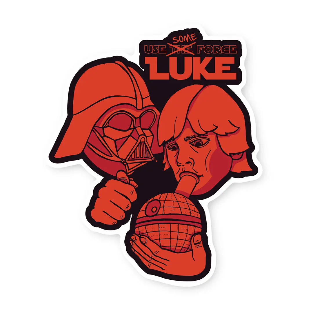 Use Some Force Luke Sticker 1