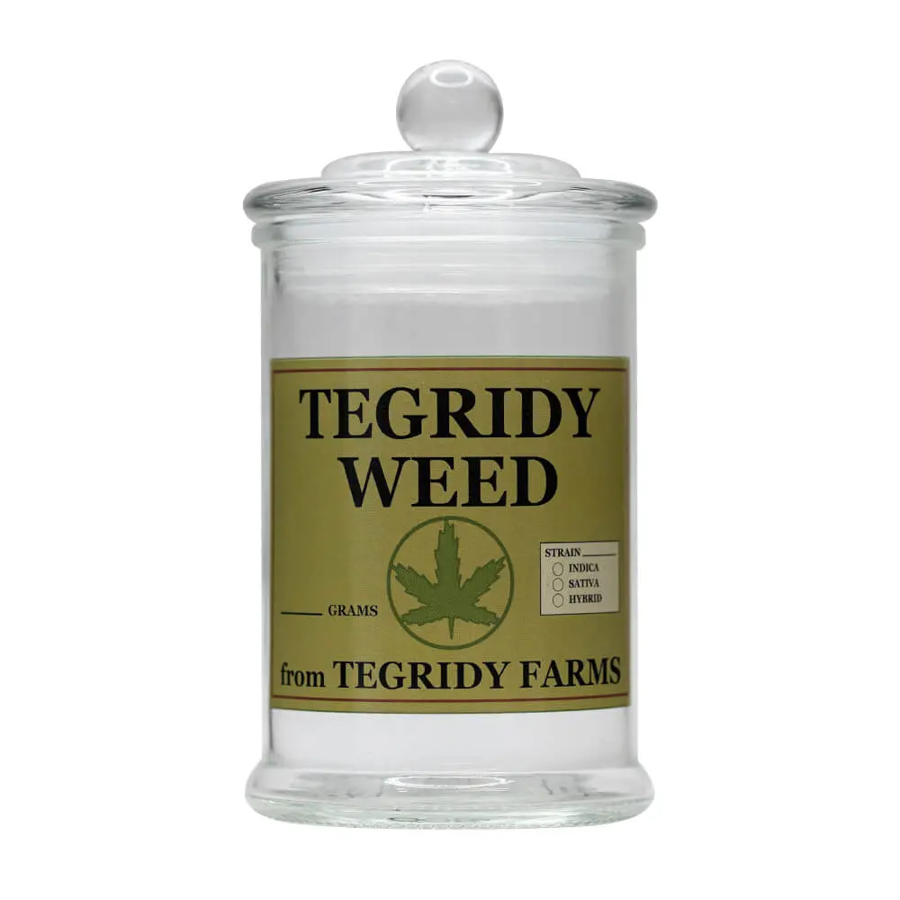 Bad Ass Tegridy 370Ml Stash Jar 1