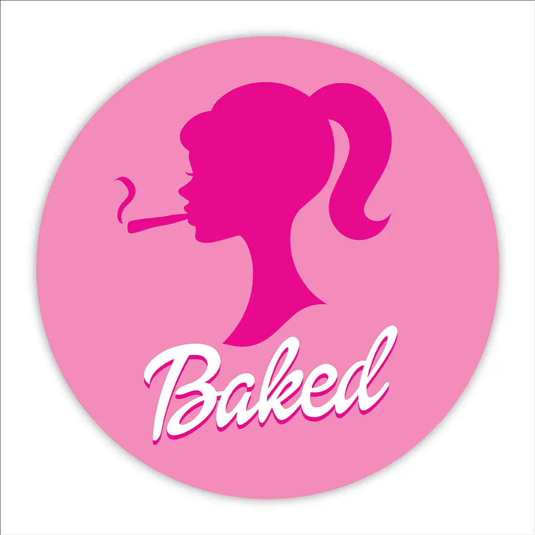 Sticker – Baked – Pink 1